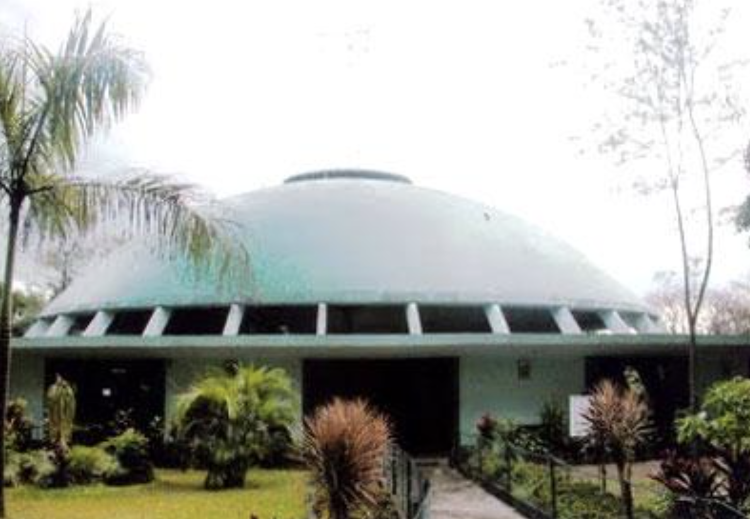 Dome-structure of the church