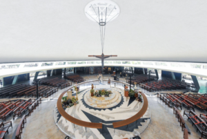 The Theology of the Open Dome: Why the Centered Altar Brings Us Closer