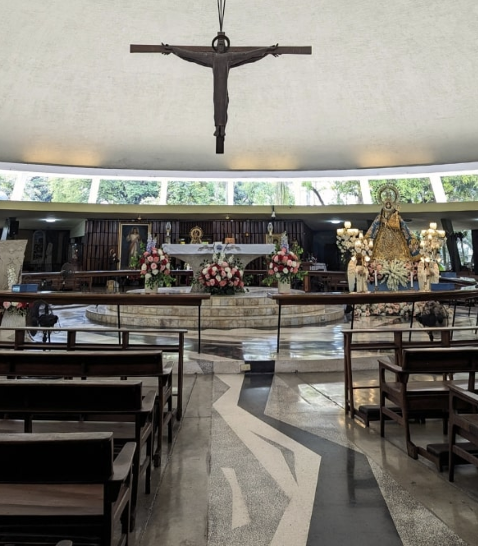 River of Life from the central altar